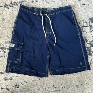 Polo Ralph Lauren Swim Trunk Mesh Lined Swimsuit Navy